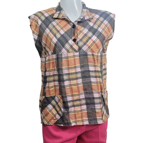 Vintage Lori Lynn Shorts Shirt Sets 12 Pink - Picture 1 of 10